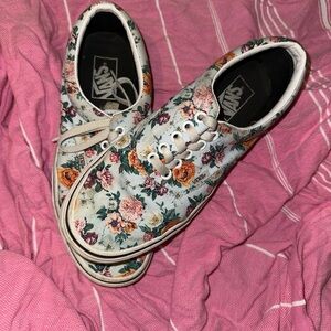 Floral vans